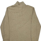 Polo By Ralph Lauren Long Sleeve T-Shirt - Large Beige Cotton