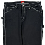 Dickies Carpenter Pants - 36W US 14 Black Cotton
