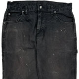 Dickies Carpenter Pants - 32W 32L Black Cotton