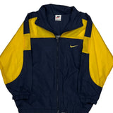 Nike Spellout Windbreaker - Medium Navy Polyester