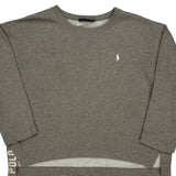Polo By Ralph Lauren Sweatshirt - Large Gray Cotton