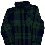 Age 4-5 Levis Checked Flannel Shirt - Small Blue Cotton