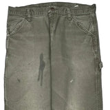 Unbranded Carpenter Pants - 34W 32L Gray Cotton