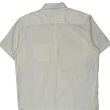 Patagonia Polo Shirt - 2XL White Cotton