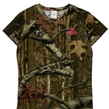 Mossy Oak Camo T-Shirt - Medium Camo Polyester