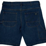 Key Workwear Denim Shorts - 36W 9L Blue Cotton