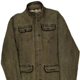 Barbour Animal Print Jacket - Medium Brown Cotton