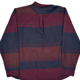 Levis Striped Shirt - 2XL Blue Cotton