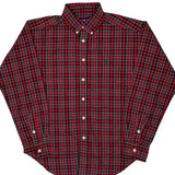 Age 10-12 Ralph Lauren Checked Shirt - Medium Red Cotton