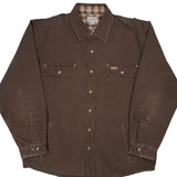 Carhartt Flannel Shirt - XL Brown Cotton