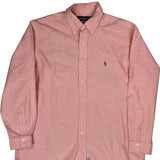 Ralph Lauren Shirt - Large Pink Cotton