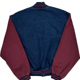 Parson Company Tri-Mountain Varsity Jacket - Large Blue Denim