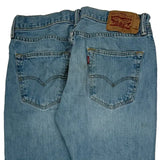 Levis 501 Jeans - 32W 30L Light Wash Cotton
