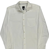 Armani Exchange Shirt - Large White Cotton