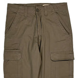Wrangler Cargo Trousers - 30W 30L Brown Cotton