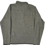 Patagonia Fleece 1/4 Zip - Large Gray Polyester
