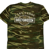 Collectors Edition Harley Davidson Camo T-Shirt - Large Camo Cotton