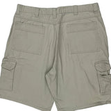 Wrangler Cargo Shorts - 38W 10L Beige Cotton
