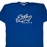 Fubu Spellout T-Shirt - 2XL Blue Cotton