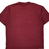Dickies T-Shirt - XL Burgundy Cotton