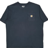Since 1889 Carhartt T-Shirt - 2XL Blue Cotton