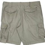 Tommy Hilfiger Cargo Shorts - 40W 9L Beige Cotton
