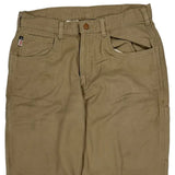 Carhartt Carpenter Trousers - 34W 32L Khaki Cotton