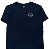 Quiksilver T-Shirt - Large Navy Cotton