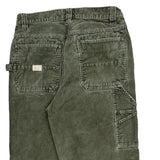 Unbranded Cord Pants - 31″ Waist Green Cotton