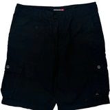 Quiksilver Cargo Shorts - 38W 10L Black Cotton