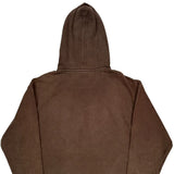 Dickies Graphic Hoodie - XL Brown Cotton Blend