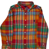 Age 7 Ralph Lauren Checked Shirt - Small Multicoloured Cotton