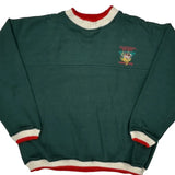 Northwest Territory Graphic Sweatshirt - XL Green Polyester Blend