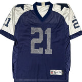 Dallas Cowboys Reebok Nfl Football Jersey - Large Blue Polyester