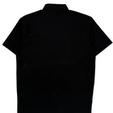 Dickies Short Sleeve Shirt - Large Black Cotton