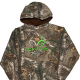 Realtree Camo Hoodie - Medium Camo Cotton