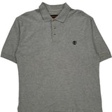 Timberland Polo Shirt - Medium Grey Cotton