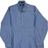 Tommy Hilfiger Checked Shirt - XL Blue Cotton