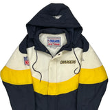 Chargers N.F.L. Pro Line Nfl Windbreaker - Large Navy Nylon