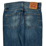 Levis 527 Boot Cut Jeans - 30W 31L Blue Cotton
