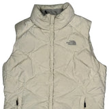 550 Fill The North Face Gilet - Large Cream Polyester