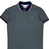 Lacoste Polo Shirt - Medium Grey Cotton