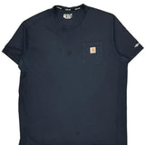 Carhartt Tall T-Shirt - 2XL Navy Cotton