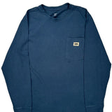 Lee Long Sleeve T-Shirt - XL Blue Cotton