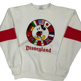 Disney Graphic Sweatshirt - XL Red Cotton