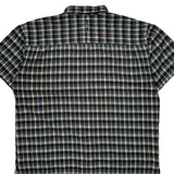 The North Face Checked Short Sleeve Shirt - XL Brown Polyester
