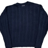 Made In USA Gant Sweater - Large Navy Cotton