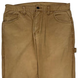 Dickies Carpenter Pants - 33W 30L Brown Cotton