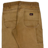 Dickies Carpenter Pants - 34W 30L Brown Cotton