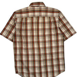 Carhartt Checked Short Sleeve Shirt - Medium Multicoloured Cotton